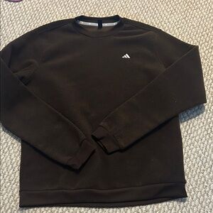 adidas Men's Crewneck Sweatshirt in dark brown with White Logo